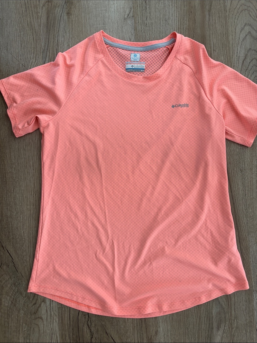 Columbia Women's Short Sleeve Active Tee in Coral